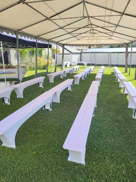 Zelt für Geburtstagsfeier mieten